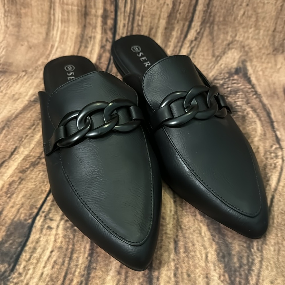 Serra Pointed Toe Flats Size 9 NEW!